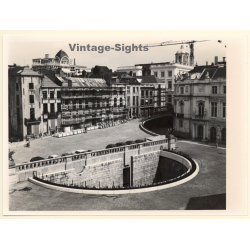 Francois Lahaut (1960): Palais Des Beaux Arts - Place Du Musée - Bruxelles (Vintage Photo ~1980s/1990s)