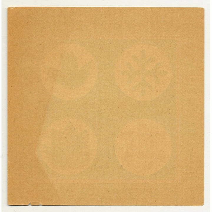 Interflug / Travel Up To Date (Vintage Airline Luggae Label)