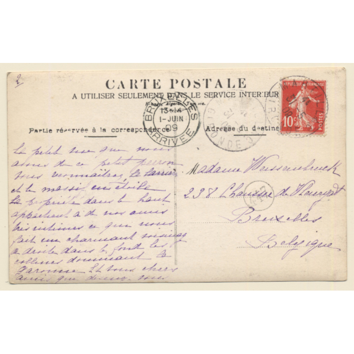 Gironde ?: L'Hermitage / Bordeaux Winery - Wineyard (Vintage RPPC 1909)