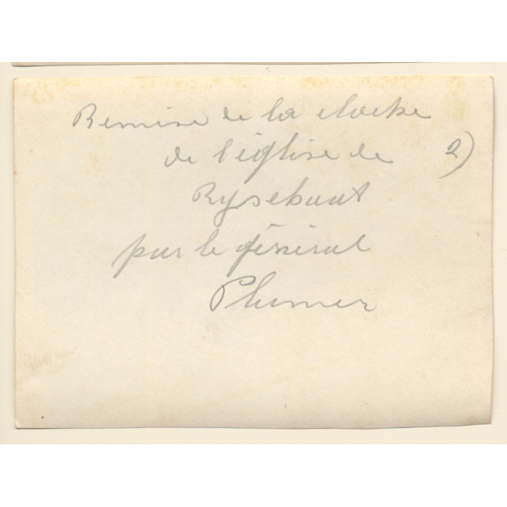 WW1: Memorial Ceremony Battle Of Messines / General Plumer (Rare Vintage Photo ~1917/1918)