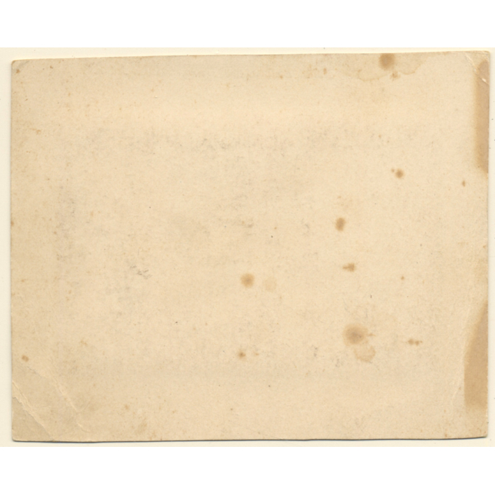 Post Mortem: 20 Year Old Man On His Deathbed (Vintage Albumen Print ~1910s/1920s)