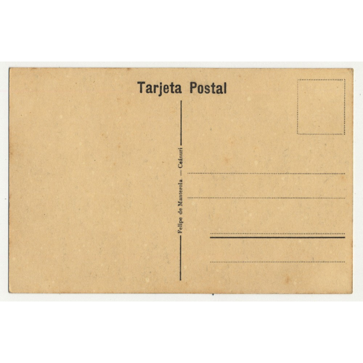 País Vasco / Spain: Eusko-Basartea (Vintage Postcard Felipe de Manterola)