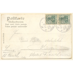 Passagierschiff Norddeutscher Lloyd, Bremen / Steamer (Vintage PC 1908)