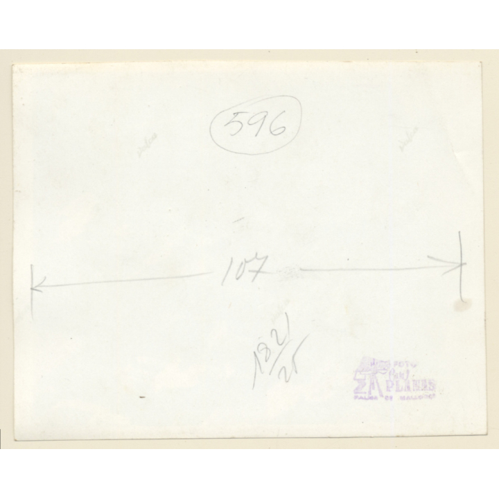 Manacor / Mallorca: Aerial View Of The Antic Perlas Majorica Factory (Vintage Photo ~1960s)