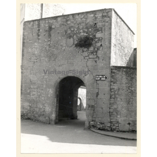 Santanyi / Mallorca: Old Marés Wall Passage (Vintage Photo ~1960s)