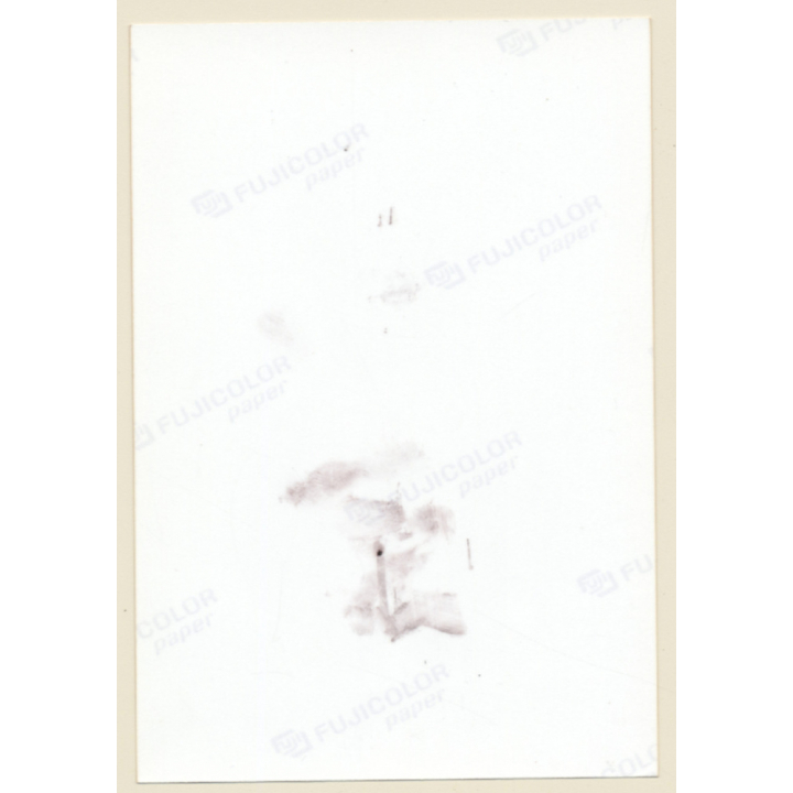 Erotic Study: Slim Brunette Semi Nude / Rear View - Butt (Vintage Photo ~1990s)