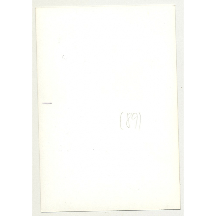 Smoking Nude Woman Sits on Bed / Small Breast (Vintage Photo DDR 1970s/1980s)