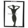 Erotic Photo Art: Beautiful Slim Nude Woman*10 (Vintage B/W Diapositive WOLFGANG KLEIN 1980s)