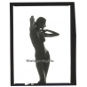 Erotic Photo Art: Beautiful Slim Nude Woman*11 (Vintage B/W Diapositive WOLFGANG KLEIN 1980s)