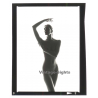 Erotic Photo Art: Beautiful Slim Nude Woman*12 (Vintage B/W Diapositive WOLFGANG KLEIN 1980s)