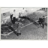 1965 Paris / France: Clochards At Seine Shore (Vintage Photo)