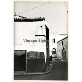 Mallorca: Old Town Street Impression / Pueblo (Vintage Photo ~1960s)