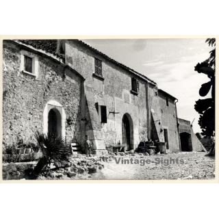 Mallorca: Large Rustic Finca / Marés (Vintage Photo ~1960s)