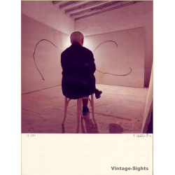 Francesc Català-Roca: Joan Miró in his Studio (Signed Photo Lim.Ed. 16/125 Palma de Mallorca 1986)