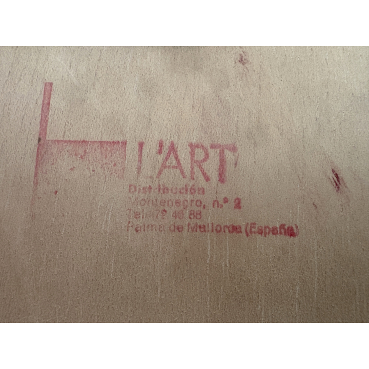 Francesc Català-Roca: Joan Miró in his Studio (Signed Photo Lim.Ed. 16/125 Palma de Mallorca 1986)