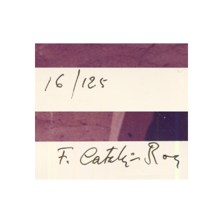 Francesc Català-Roca: Joan Miró in his Studio (Signed Photo Lim.Ed. 16/125 Palma de Mallorca 1986)