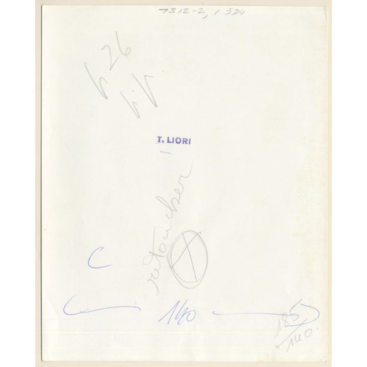 Erotic Study by T.Liori: 2 Slim Nudes On Bed / Lesbian INT (Vintage Photo KORENJAK 1970s/1980s)