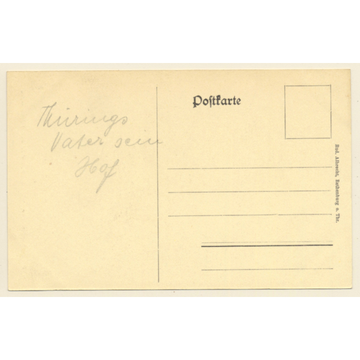 Rothenburg o.d. Tauber: Alter Hof Roedergasse (Vintage PC)