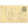 Rothenburg o.d. Tauber: Total View / Sheppard & Sheep (Vintage PC 1910)
