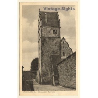 Dinkelsbühl: Nördlinger Turm (Vintage PC 1910)