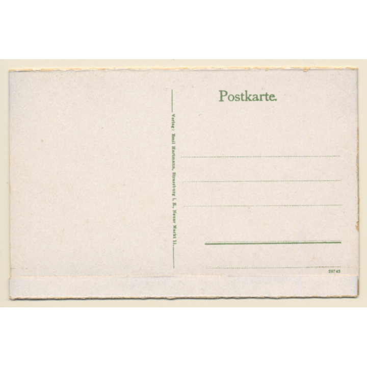 Mulhouse / Mühlhausen: Stadttheater (Vintage PC ~1910s/1920s)