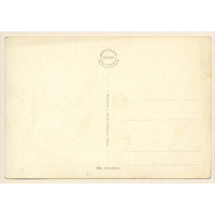 Gondar / Ethiopia: 2 Indigenous Kids In Traditional Garb / Ethnic (Vintage RPPC ~1920s/1930s)