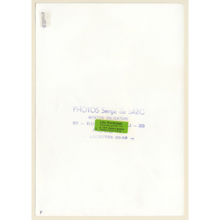 1920s Erotica by Jean Agelou: Semi Nude Burlesque Show Girl*1 / Boudoir (Large Photo Reprint ~24 x 17 CM)