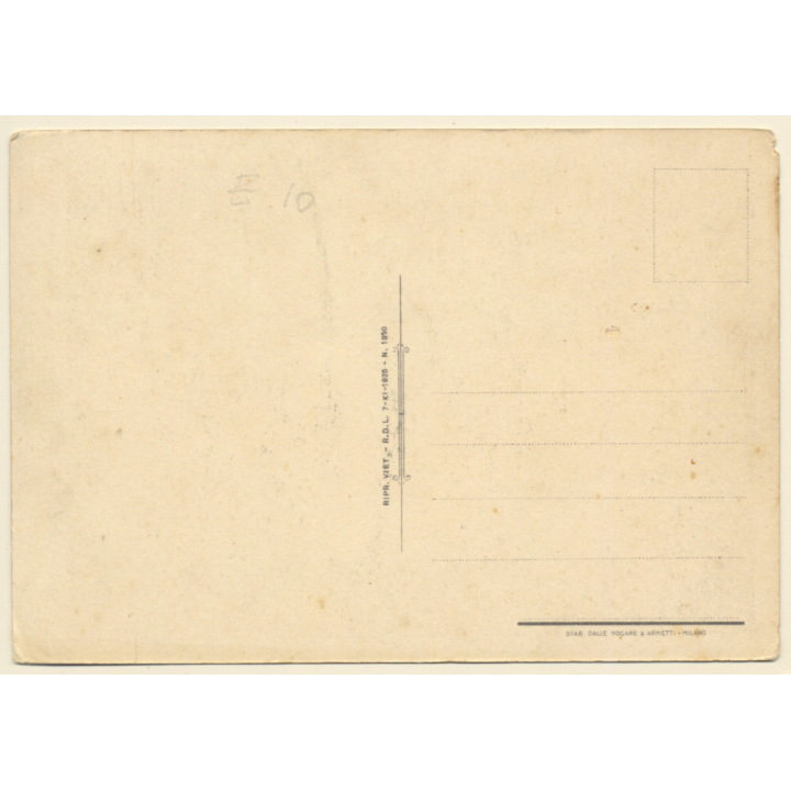 Eritrea: Topless Indigenous Bilen Woman / Ethnic (Vintage Artist PC 1910s/1920s)