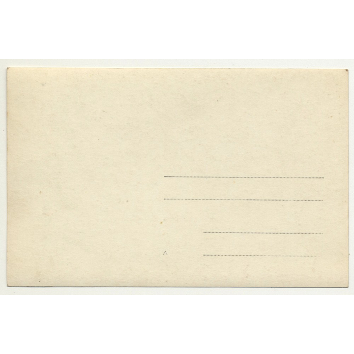 Colonial Master Conducts Native Force Publique Orchestra / Congo (Vintage RPPC B/W ~1930s)