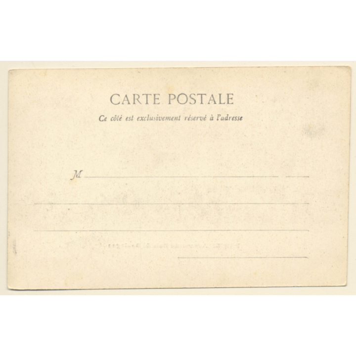 Paris / France: Avenue Du Bois De Boulogne (Vintage PC ~1900s)