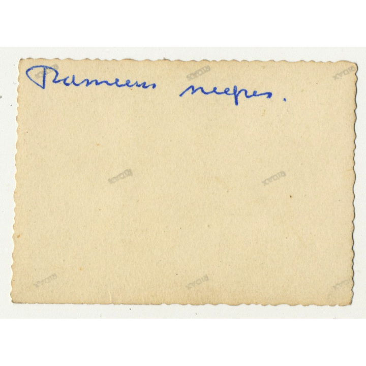 2 Bakubas In Ceremonial Dress / Mweka - Congo (Vintage Photo B/W 1949)