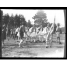 6th World Scout Jamboree 1947 / Moisson: Scouts & Greek Evzones (Vintage Glass Plate Negative)