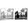 N'Djili - Kimpoko - Léopodville / Congo: 3 Colonial Ladies & Native Tribe Members (Vintage Stereo Glass Plate 1934)