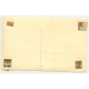 Force Publique Troops Salut Colonial Masters / Congo (Vintage RPPC B/W ~1940s)