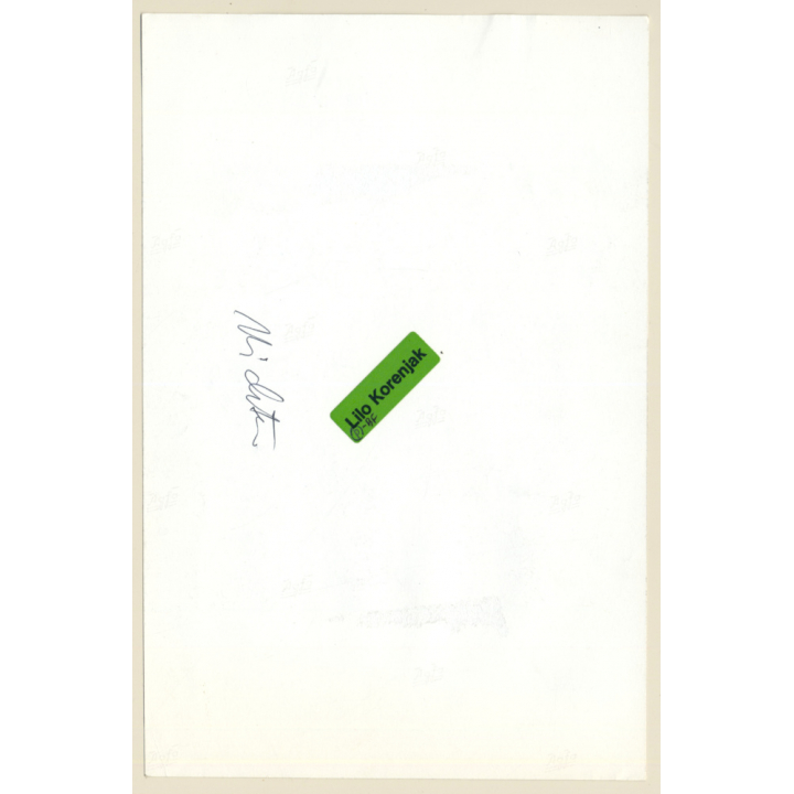 1920s Erotica: 2 Slim Nudes In Front Of Mirror / Boudoir (Large Photo Reprint ~ 24x16 CM)