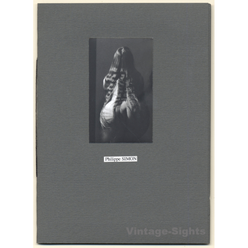 Philippe Simon: Artistic Female Erotic Studies (Vintage Booklet 9 Photos ~1990s )