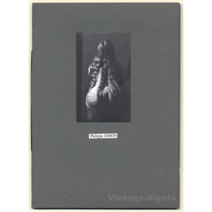 Philippe Simon: Artistic Female Erotic Studies (Vintage Booklet 9 Photos ~1990s )