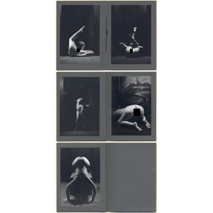 Philippe Simon: Artistic Female Erotic Studies (Vintage Booklet 9 Photos ~1990s )