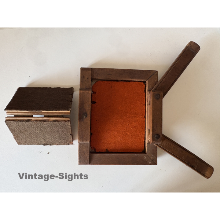 Rare Vintage Contact Printing Frame 16.5 x 13.5 CM (France 1895)