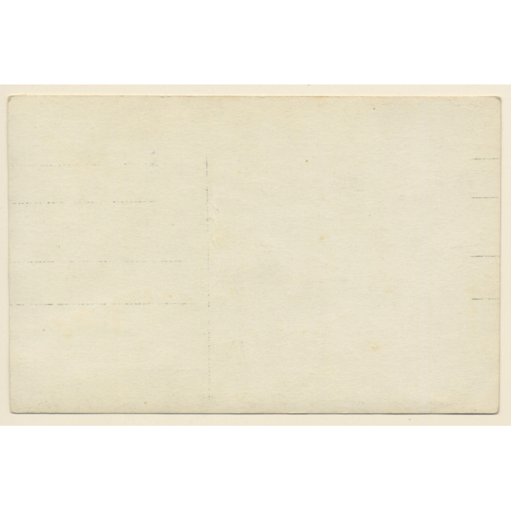 Elegant Parents With Baby In Pram / Teddy Bear (Vintage RPPC ~1910s/1920s)