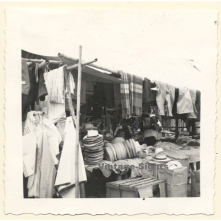 Santander de Quilichao / Colombia: Local Market - Mercado De Sombreros (Vintage Photo 1957)
