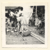 Santander de Quilichao / Colombia: Local Market - Native Street Vendors (Vintage Photo 1957)
