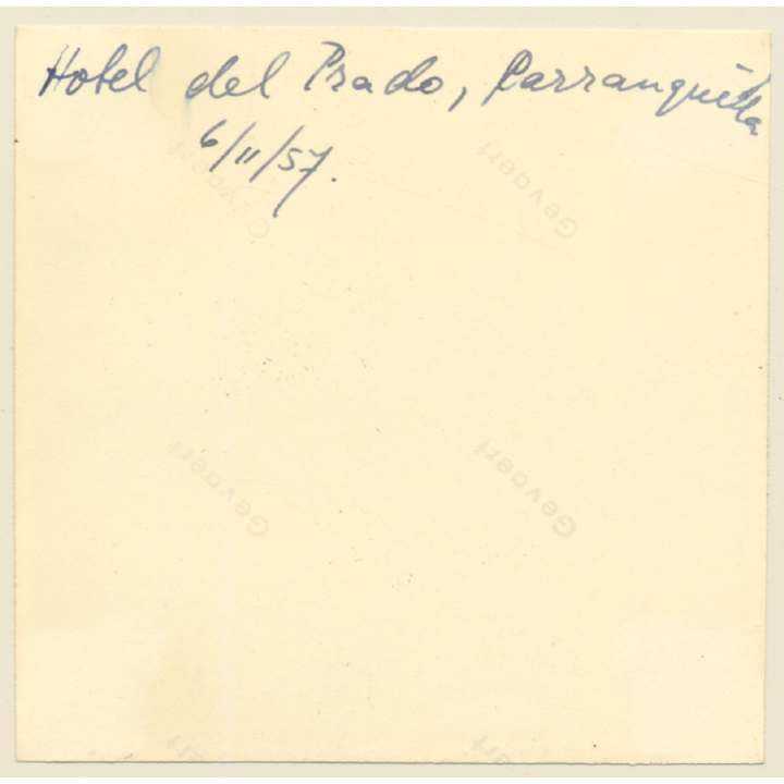 Barranquilla / Colombia: Hotel Del Prado *1 (Vintage Photo 1957)