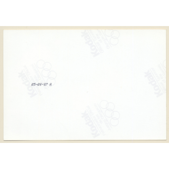 Erotic Study: Blonde Nude With Blue Eyes*3 / Garter (Vintage Photo ~1990s)