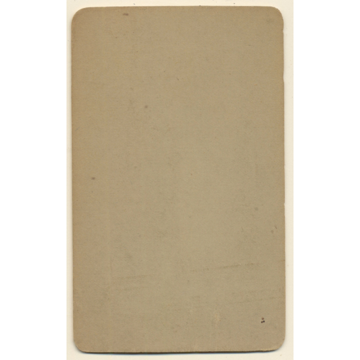 Nice Take Of Shy Insecure Young Boy (Vintage CDV ~1890s/1900s)