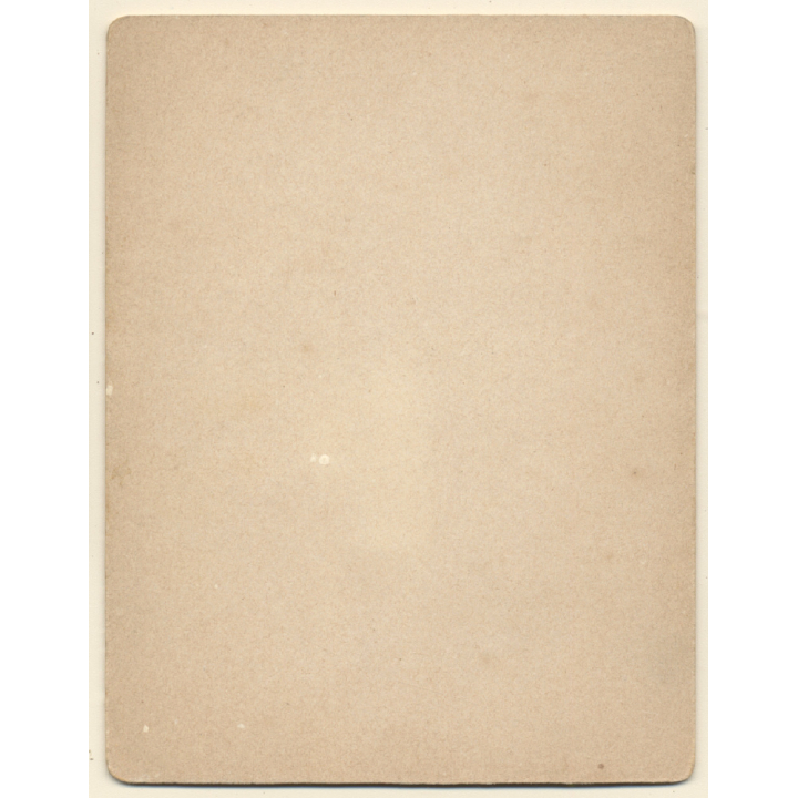 Elegant Victorian Lady In Opulent Living Room (Vintage Cabinet Card ~1900s/1910s)