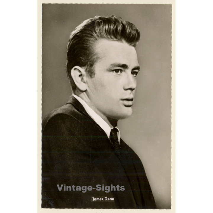 James Dean *2 / Actor - Kolibri Verlag (Vintage RPPC 1950s/1960s)