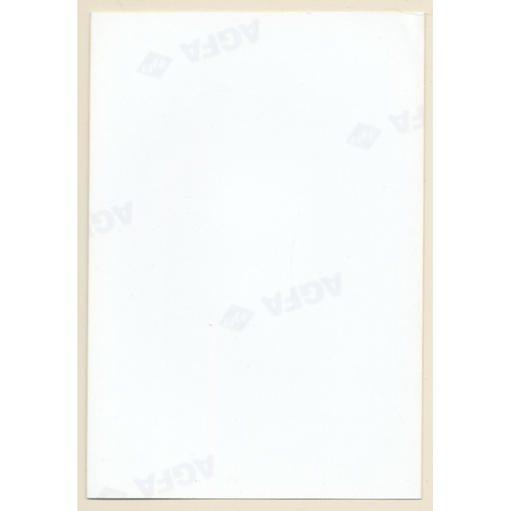 Erotic Study: Slim Natural Brunette Nude*6 / White Lingerie (Vintage Photo ~1990s)