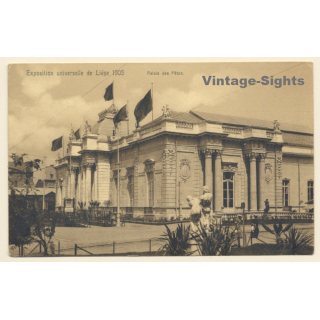 Exposition Universelle de Liège 1905 / Palais des Fêtes (Vintage PC)