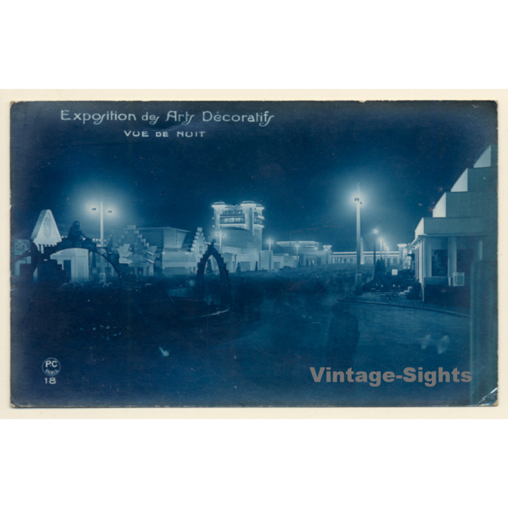 Exposition des Arts Décoratifs Paris 1925 (Vintage RPPC)
